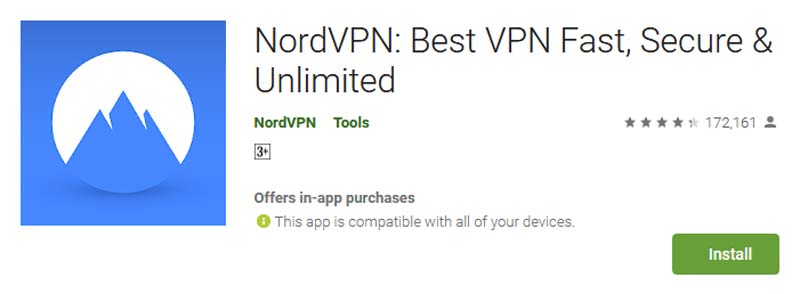 Install NordVPN on Android