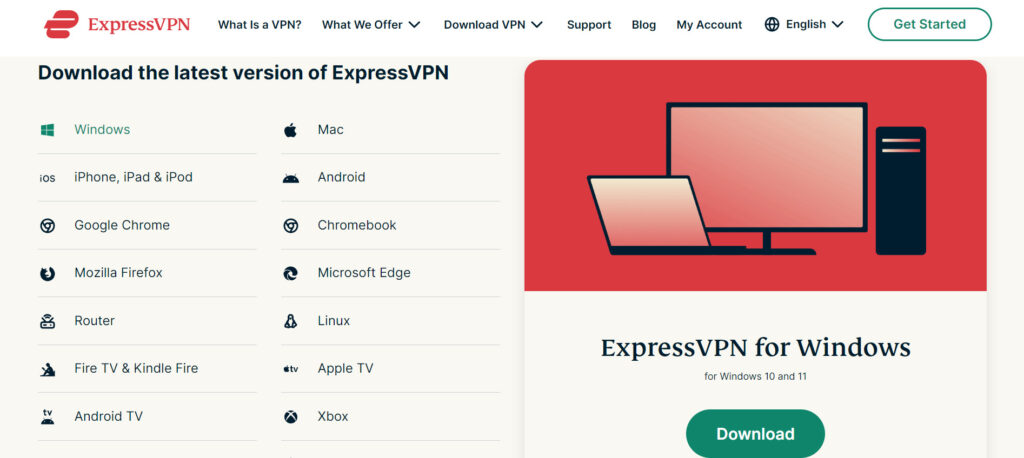 Download VPN for your device
