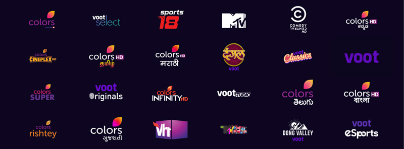 Voot Channels List