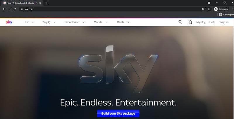 Watch Sky Go from Anywhere