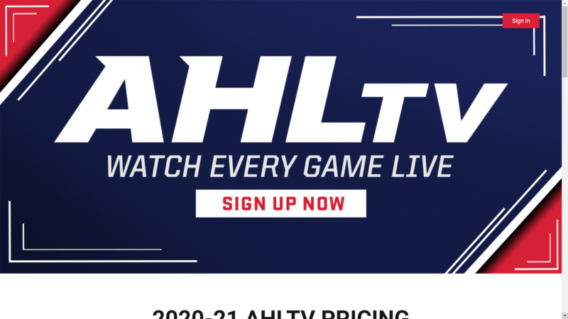 Watch American Hockey League From Outside the US