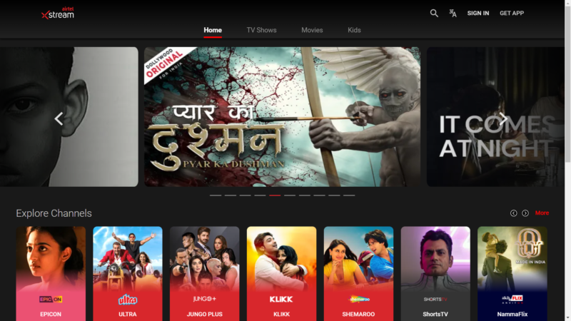 Watch Airtel Xstream From Anywhere