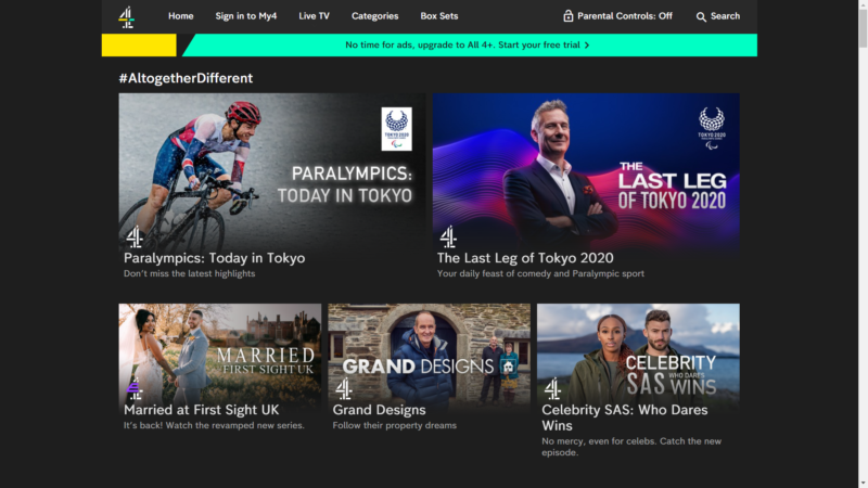 Watch Channel 4 From Anywhere