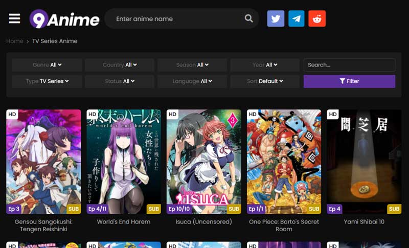 9anime.to Scam Website