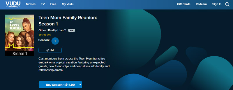 Watch Teen Mom Family Reunion: Season 1