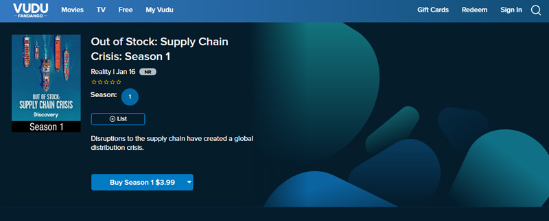 Watch Out of Stock: Supply Chain Crisis: Season 1