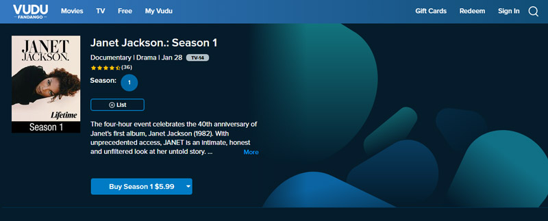 Watch Janet Jackson.: Season 1