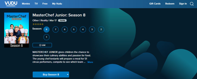 Watch MasterChef Junior: Season 8