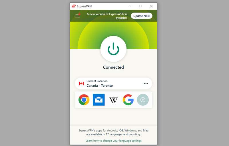 Connect Expressvpn to Canada